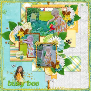 our little busy bee