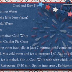 Cool and Easy Pie