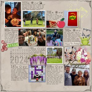 {Week 15} My Everyday Life