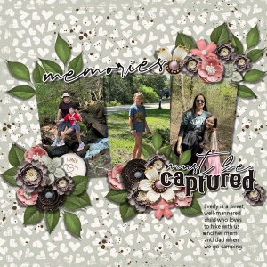 Memories Must Be Captured