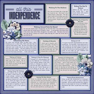 All This Independence