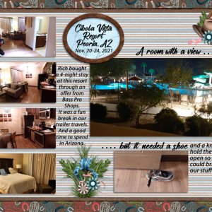 Cibola resort room