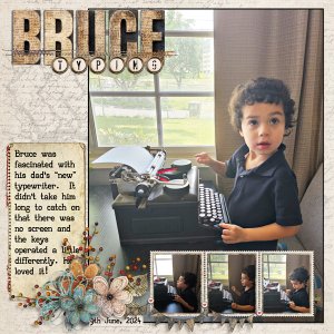 Bruce Typing