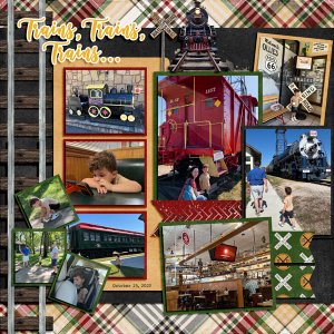 Jaxon loves trains - 10.15.2022