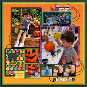 Jaxon + Katie at Halloween - 10.31.2022