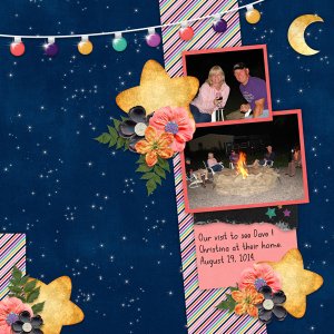 Summer Nights with White Space Templates 96 #4-Connie Prince