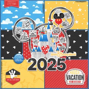 Walt Disney World 2025 cover page