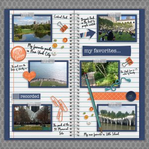 On The Record-Ginger Bread Ladies with Travelers Notebook 4 Temp #2-Miss Fi