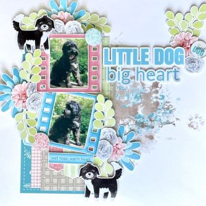 Little Dog Big Heart - Hybrid Page