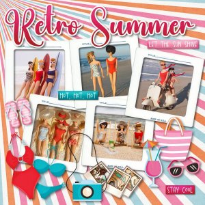 retro beach