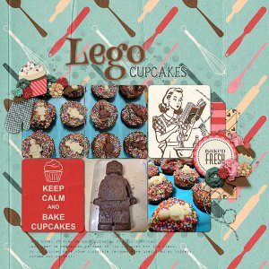 Lego Cupcakes