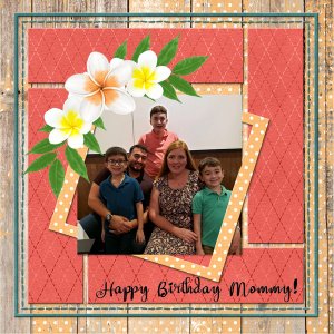 Happy Birthday Mommy!