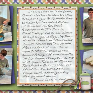 2024 August Recipe Card Challenge