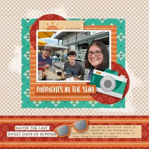 Moments in the Sun - August 2024