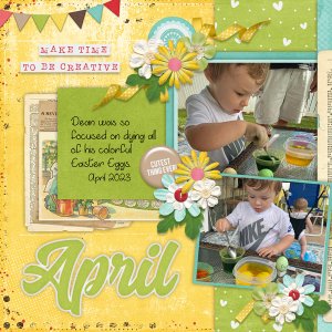 It Takes Two Templates 24 #2 with #2020 April-Connie Prince