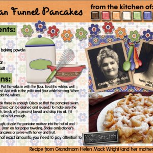 RECIPE German Funnel Pancakes