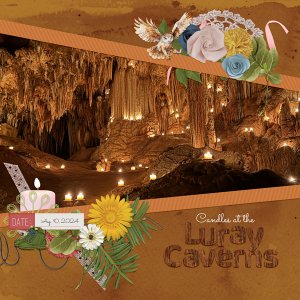 Luray Caverns Candles