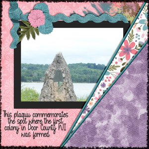 Plaque -- Door County WI