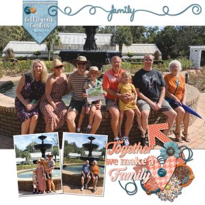 Family at Bellingrath Gardens 10-23-21