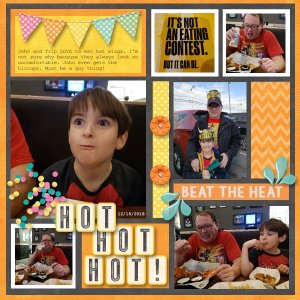 Hot Hot Hot - December 2018
