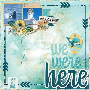 We were here