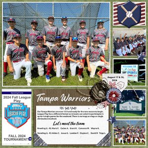 Tampa Warriors 12 U