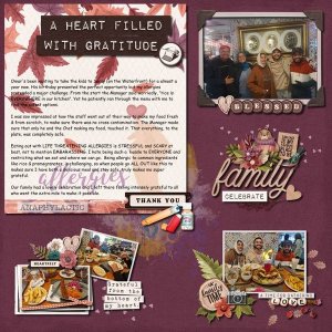 A heart filled with Gratitude