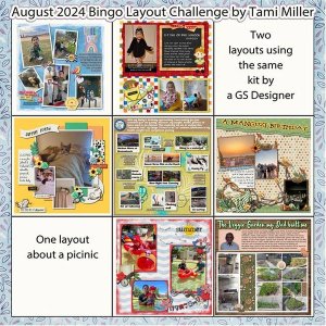 2024 Aug Bingo card