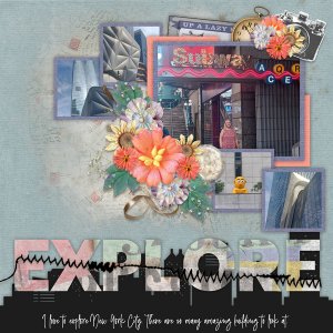 Expedition Nature Template #1-Miss Fish Ready To Explore-Karen Schulz