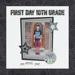 First Day 10th Grade