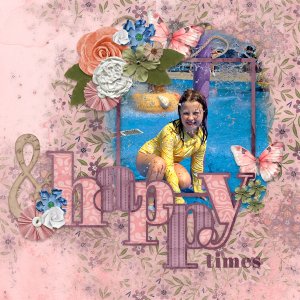 Everyday Strokes Templates #2-Miss Fish Unplugged-Aimee