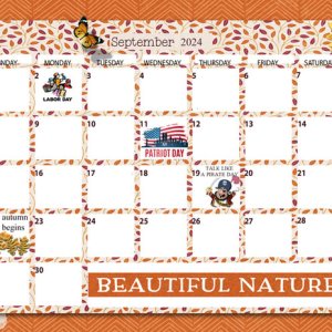 Calendar-September 2024