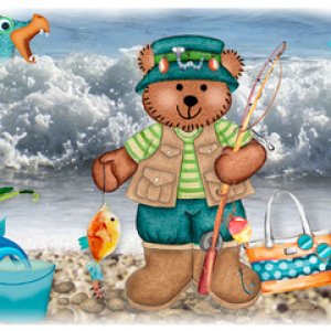 Siggy Fishing at Loch Ness
