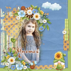 Gnomes Luv Sunflowers