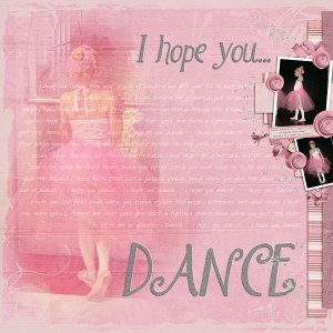 I hope you dance