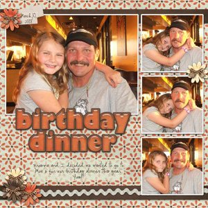 birthday dinner