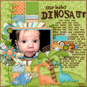 Our Baby Dinosaur