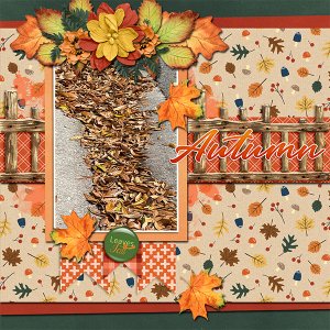 Autumn-Leaves falling