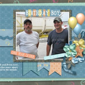 Keith + Brion Birthday