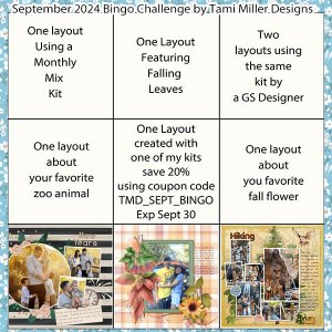 Layout Bingo Challenge