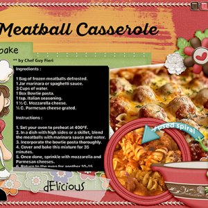 Meatball Casserole