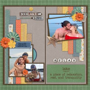 Travel Notebook Journey 02 Temp #3-Miss FishLakeside-Let Me Scrap