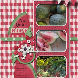 Not Quite Ripe