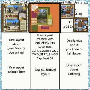 BINGO September 2024