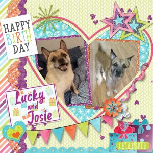 Happy Bday 2024 Lucky + Josie
