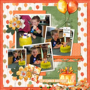 Autumn Birthday from Designs by Connie Prince