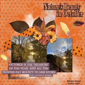 Nature's Beauty In October