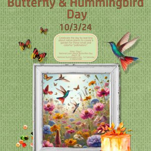 National Butterfly + Hummingbird Day