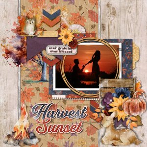 Harvest Sunset