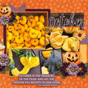October 2025 Calendar Top